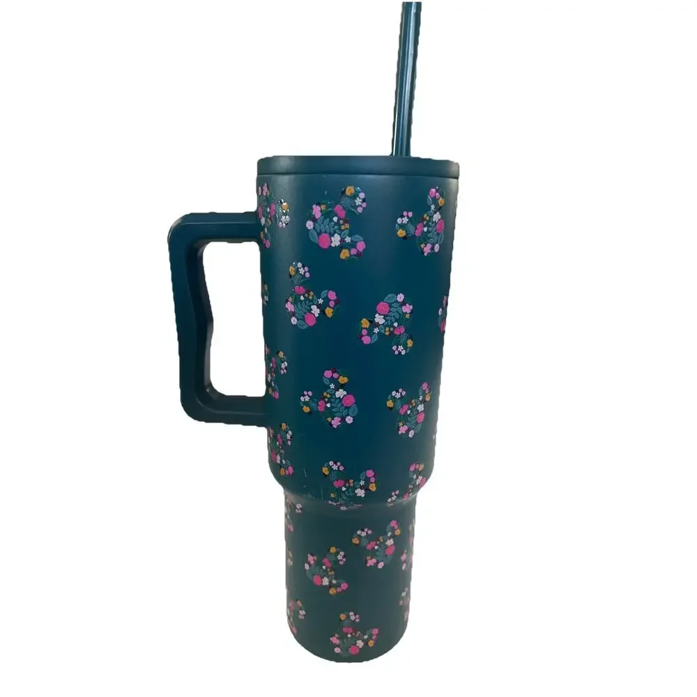 Simple Modern Disney Trek Tumbler Mickey Mouse Floral Riptide 40oz
